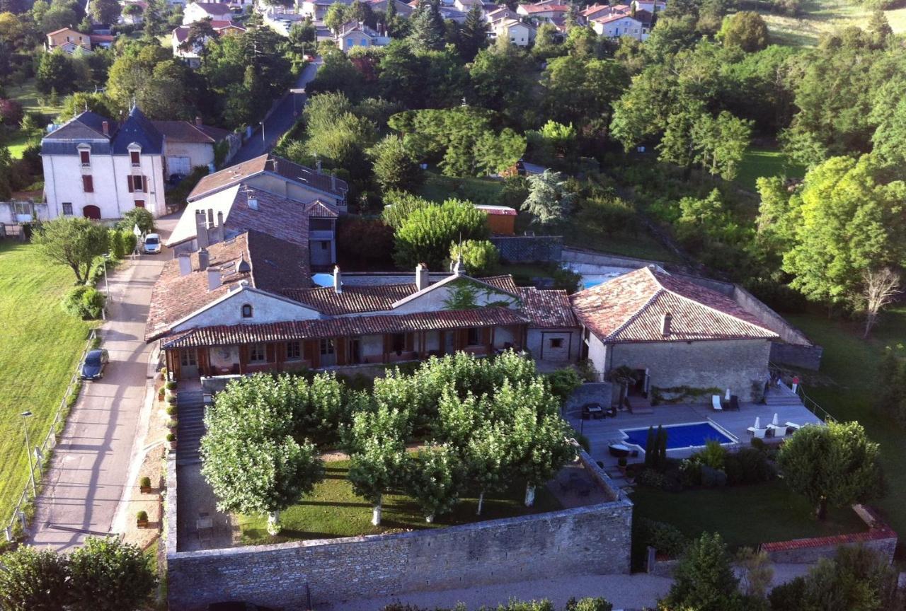 Clos De Mont July, Chambres Avec Vue Et Terrasse Dans Demeure Historique Ceyzeriat Eksteriør billede